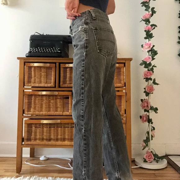 Lee’s Straight Leg Gray Jeans - Picture 3 of 4